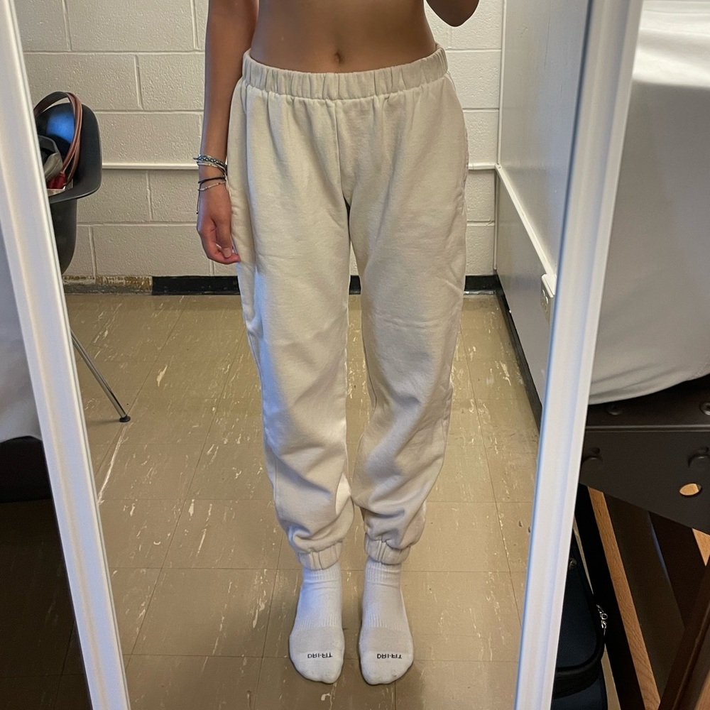 Like new John Galt Cream Sweatpants